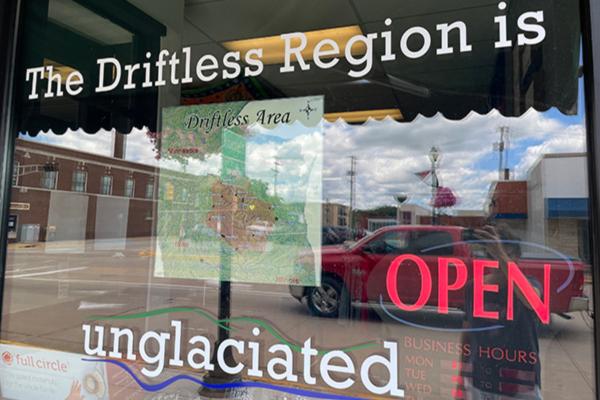 Driftless Area Unglaciated